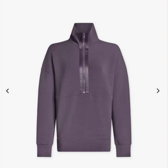 Varley Keller Half-Zip Pullover. Size M. Color Cocoa Berry. NWT - Picture 7 of 7